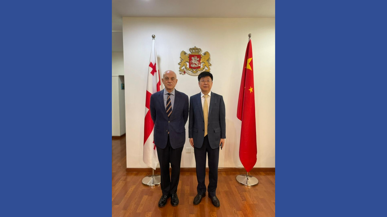 Georgian Ambassador Meets Jilin Province Representative to Discuss“China-Northeast Asia Expo 2025”